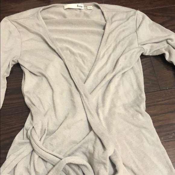 WILFRED WRAP LONG SLEEVE TOP XXS - Picture 3 of 3